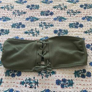 Never worn strapless bikini top